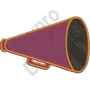 Megaphone - Machine Embroidery Design