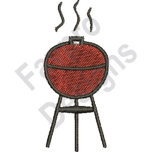 Bbq Grilling - Maschinenstickerei