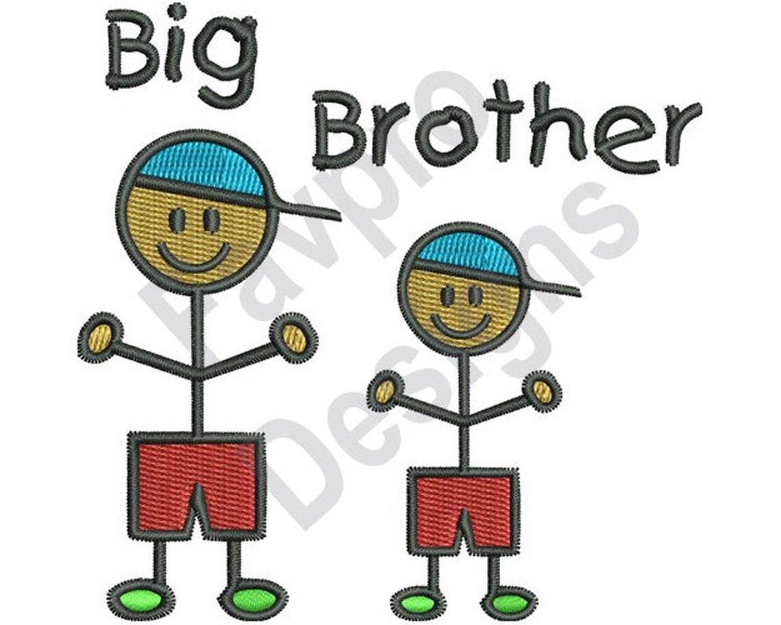 Big brother machine embroidery design  etsy Big brother machine embroidery design  etsy