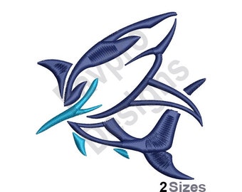 Shark - Machine Embroidery Design