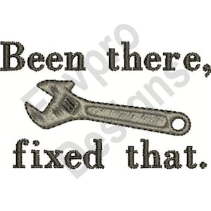 Wrench Tool - Machine Embroidery Design