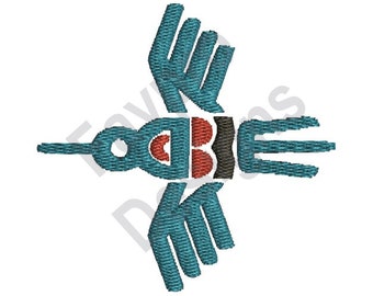 Native American Bird - Machine Embroidery Design