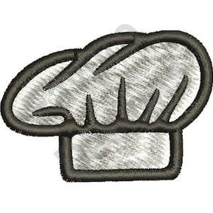 Chef Hat - Machine Embroidery Design