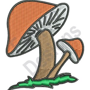 Mushrooms - Machine Embroidery Design