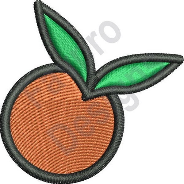 Orange - Machine Embroidery Design