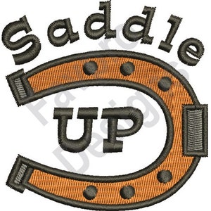 Saddle Up - Machine Embroidery Design
