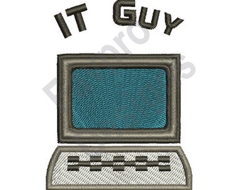 It Guy - Machine Embroidery Design