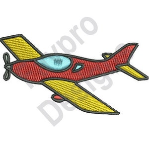 Airplane - Machine Embroidery Design