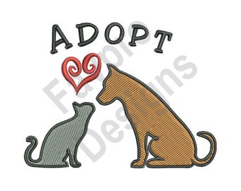 Adopt - Stickdatei für die Stickmaschine