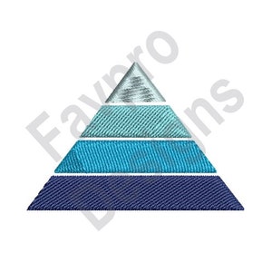 Pyramid - Machine Embroidery Design