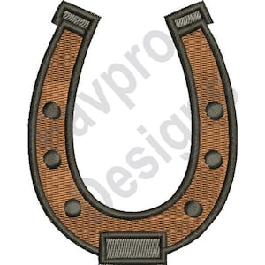 Horseshoe - Machine Embroidery Design