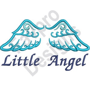 Little Angel Wings - Machine Embroidery Design