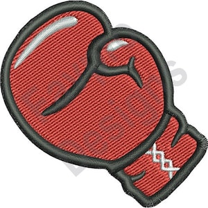 Boxing Glove - Machine Embroidery Design