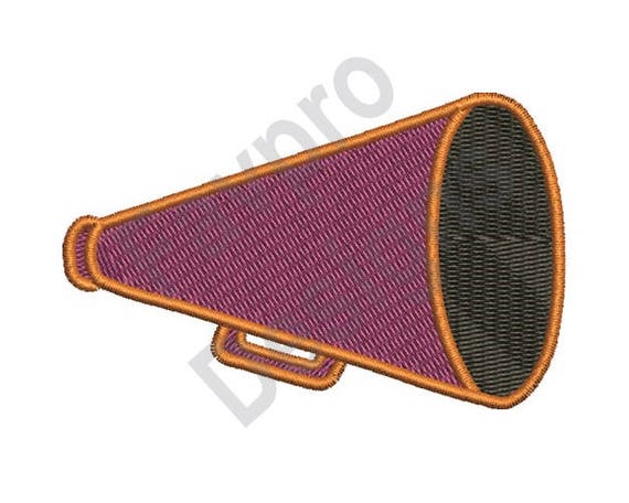 Police Megaphone Embroidery