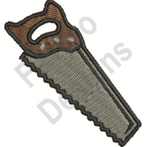 Hand Saw - Machine Embroidery Design