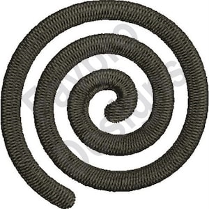 Spiral Circle - Machine Embroidery Design