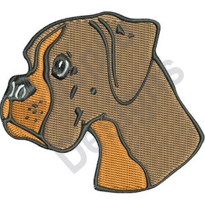 Boxer Dog - Machine Embroidery Design