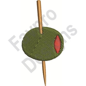 Olive - Maschine Stickerei-Design