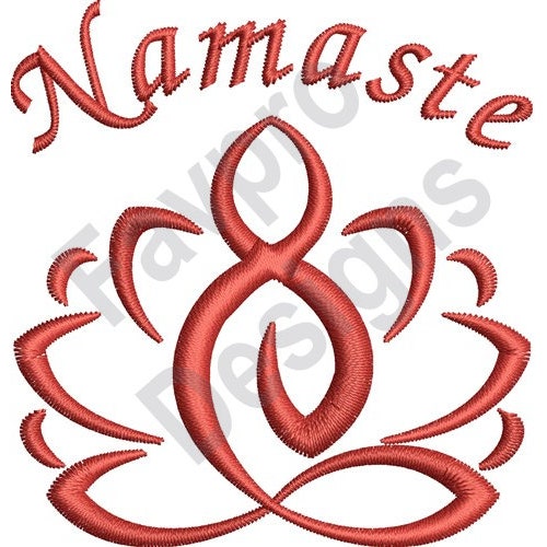 Yoga Embroidery Design Instant Download Etsy