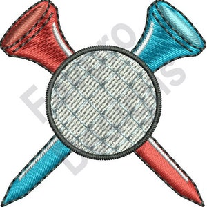Golf Ball - Machine Embroidery Design