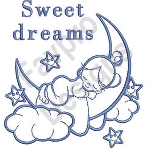 Sweet Dreams - Machine Embroidery Design