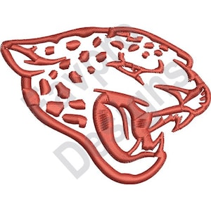 Leopard Outline - Machine Embroidery Design