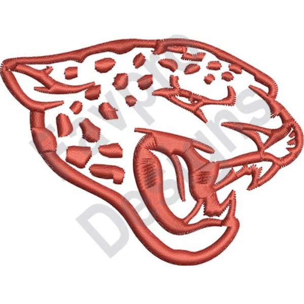 Leopard Embroidery Designs Etsy