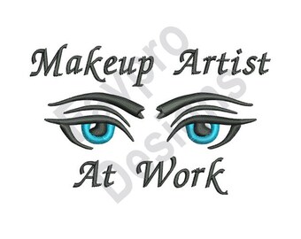 Makkeup Artist Work - Machine Embroidery Design