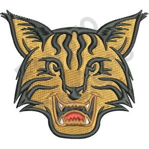 Lynx Head - Machine Embroidery Design