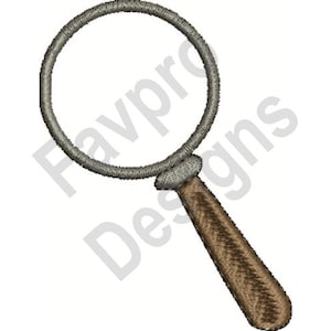 Magnifying Glass - Machine Embroidery Design