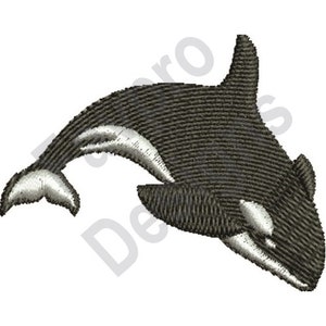 Orca Whale - Machine Embroidery Design