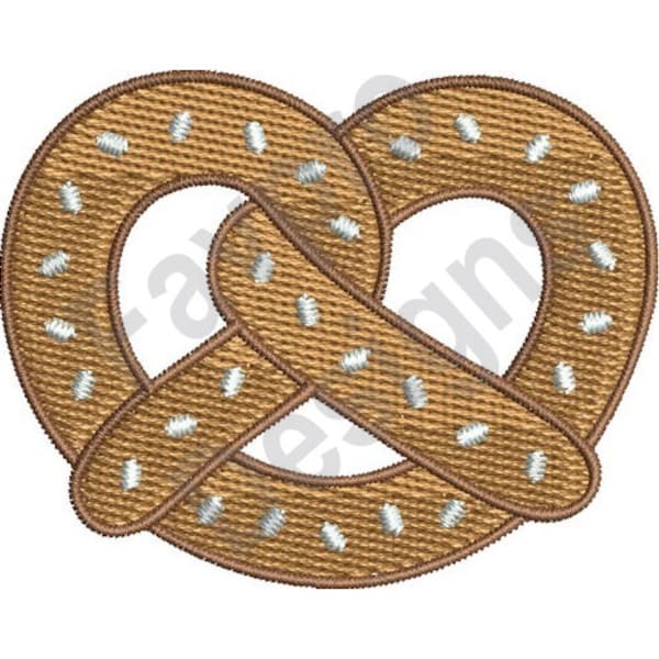 Pretzel - Machine Embroidery Design