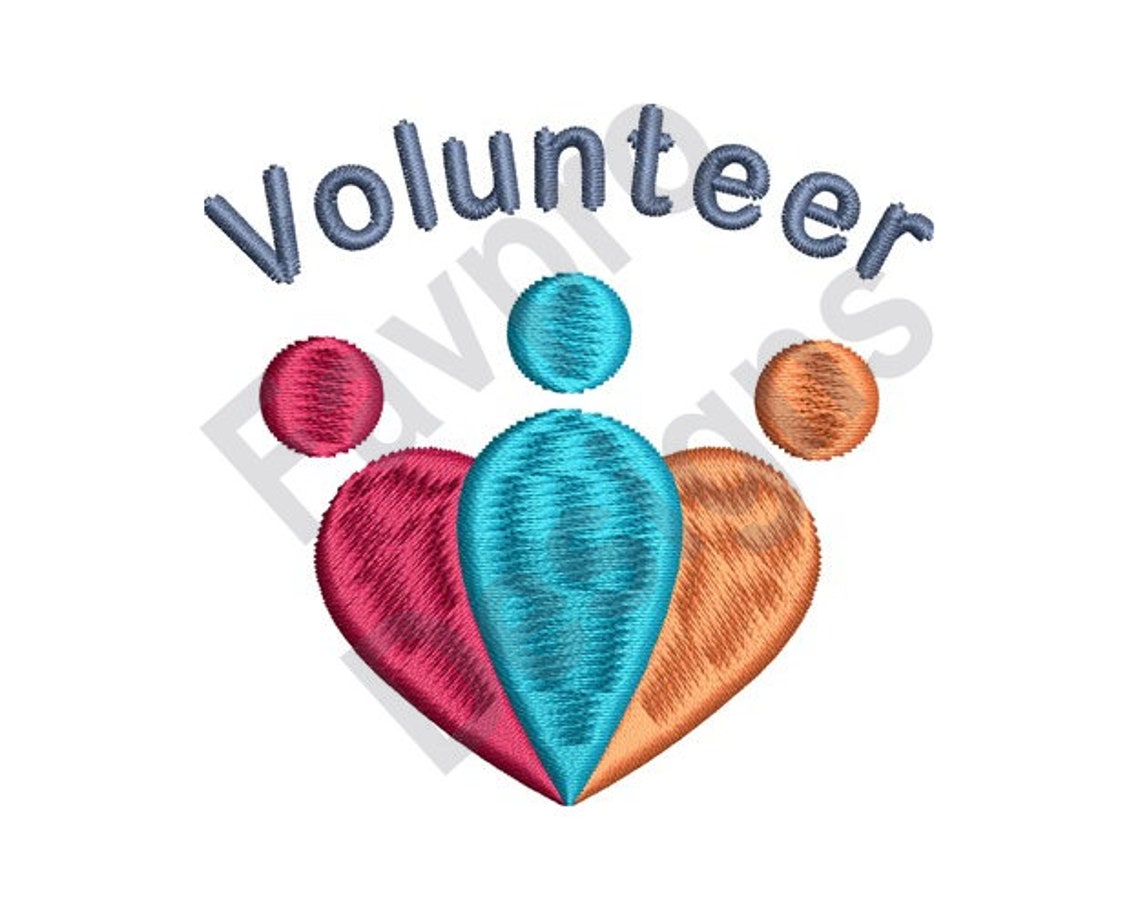Volunteer Machine Embroidery Design Etsy