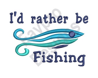 Rather Fish - Machine Embroidery Design