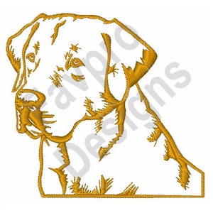 Dog Outline - Machine Embroidery Design