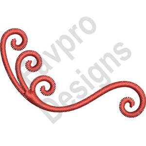 Scroll Decor - Machine Embroidery Design
