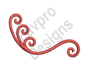 Scroll Decor - Machine Embroidery Design