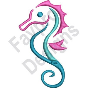 Seahorse - Machine Embroidery Design