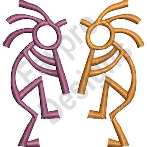 Kokopelli - Machine Embroidery Design