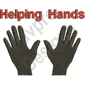 Helping Hands - Machine Embroidery Design