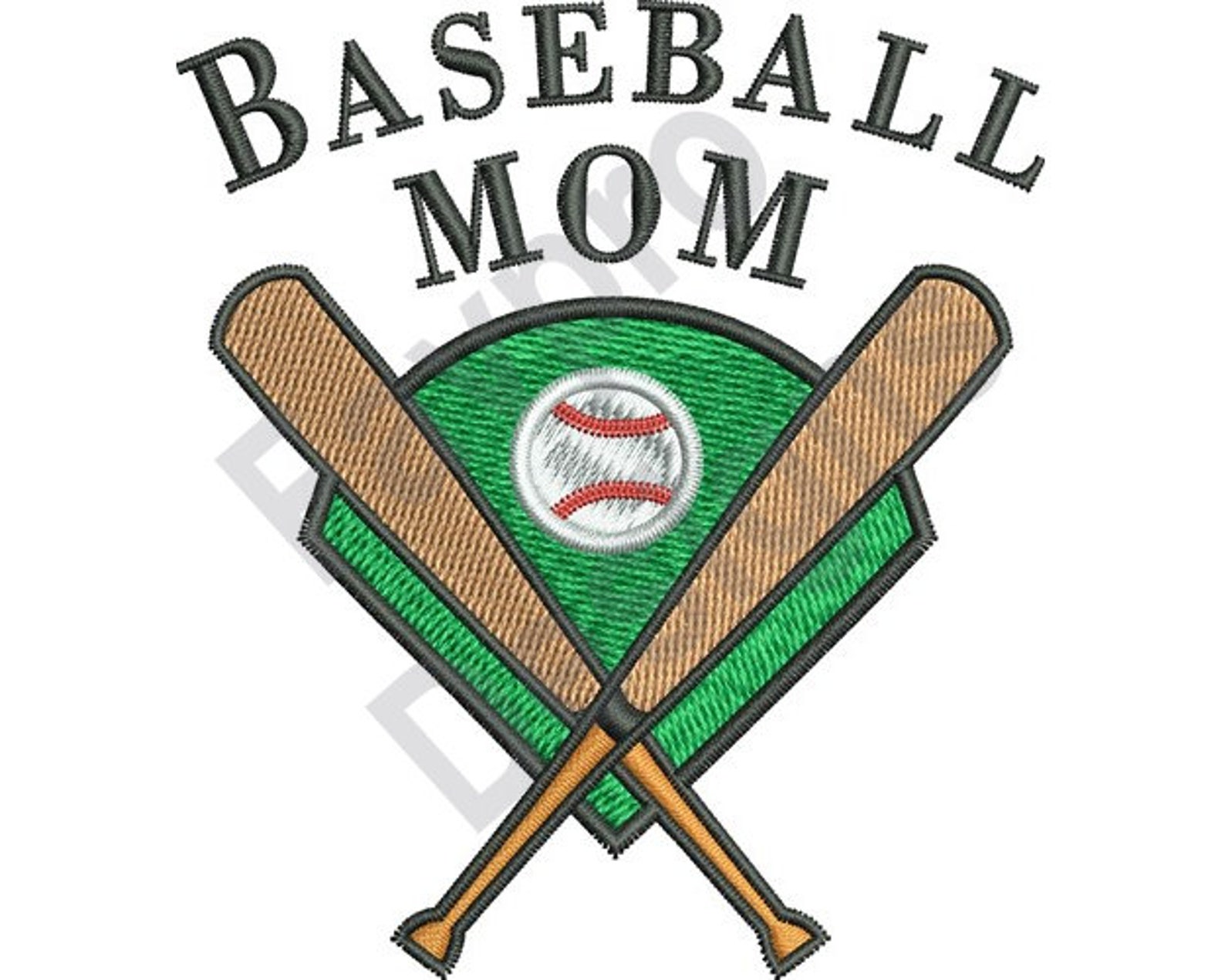Baseball mom machine jessecmault design  etsy