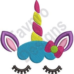 Unicorn - Machine Embroidery Design