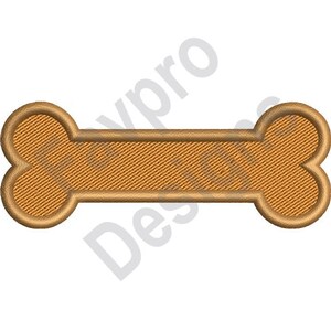 Dog Bone - Machine Embroidery Design