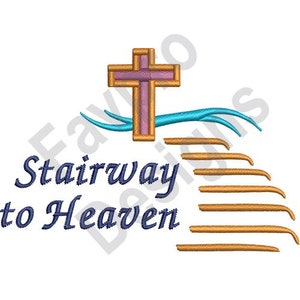 Stairway To Heaven - Machine Embroidery Design