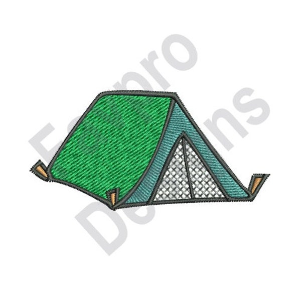 Camping Tent - Machine Embroidery Design