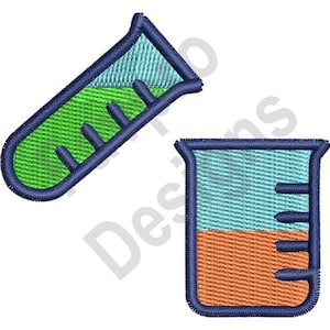 Chemistry - Machine Embroidery Design