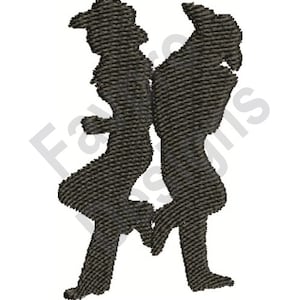 Cowgirl  & Cowboy - Machine Embroidery Design