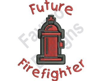 Future Firefighter - Machine Embroidery Design