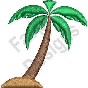 Palm Tree - Machine Embroidery Design