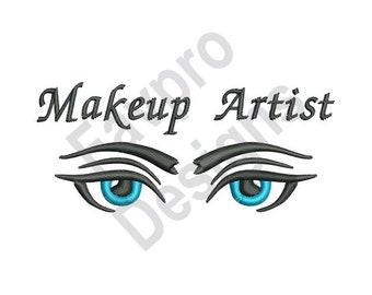 Maquillaje Artist Eye - Diseño de Bordado de Máquina